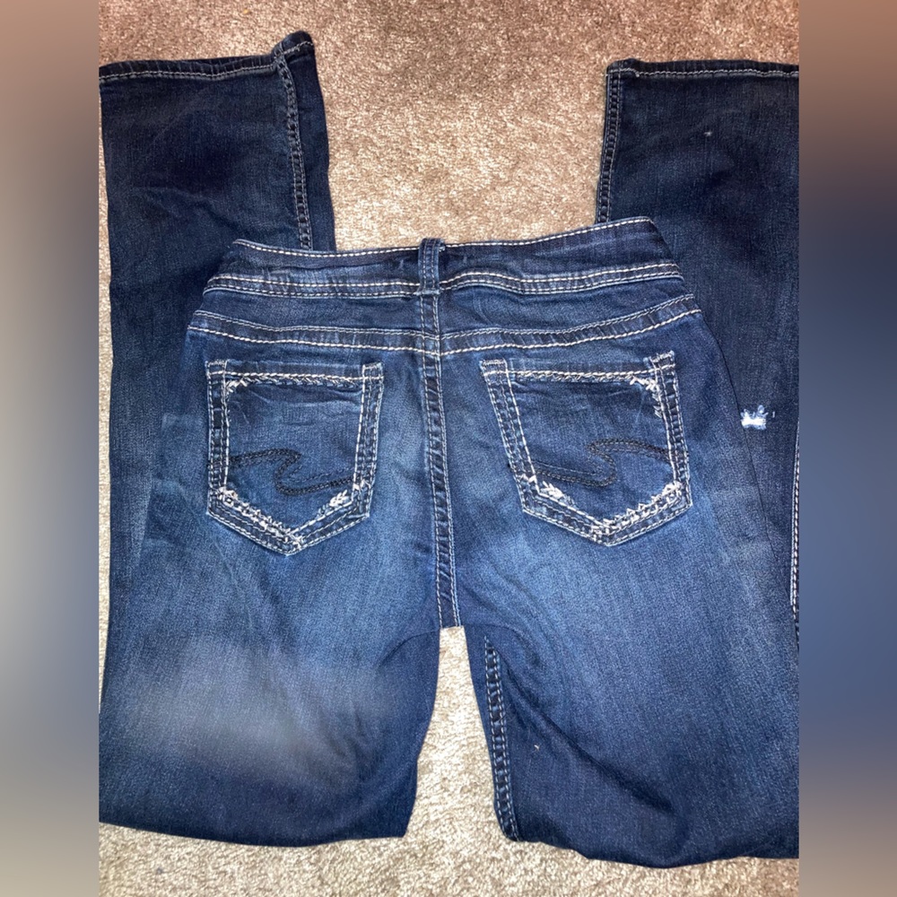Silver jeans